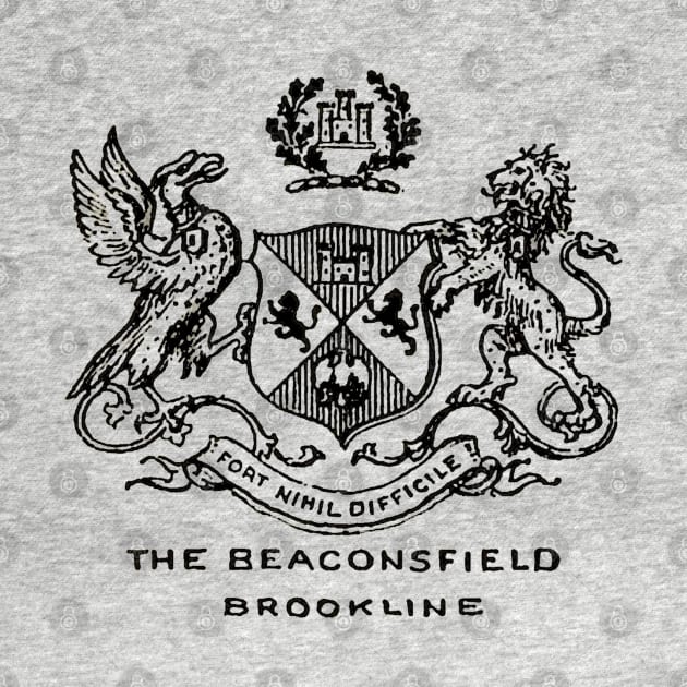 Hotel Beaconsfield - Vintage Brookline Massachusetts by EphemeraKiosk